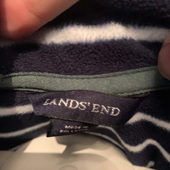 Lands End quarter zip pullover. Worn once - Picture 2 of 4